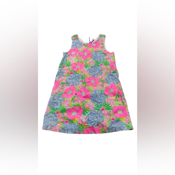Tommy Bahama Girls Colorful Print Sleeveless Dress Sz 8 - Picture 1 of 3